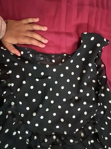 Black Polka Dot