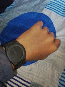 Sleek Black Wristwatch