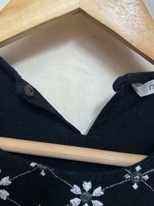 Max Black Kurta