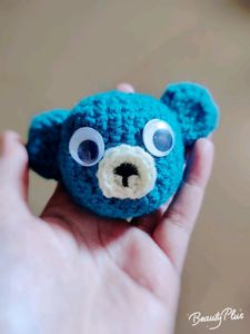 Crochet Bear Charm