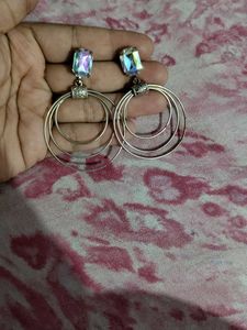 Hoop Drop Earrings