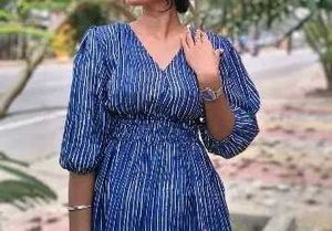 Striped Maxi Dress