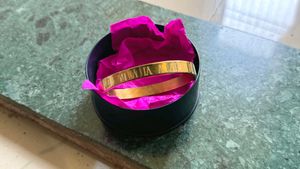 Gold plated Kada