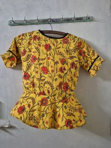 Peplump Top For Girls