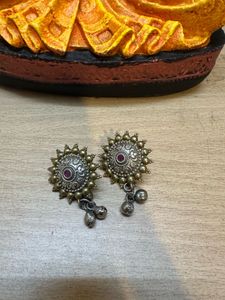 Voylla Silver Earrings