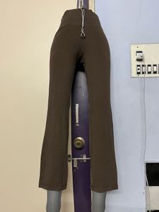 Old Navy Branded High Waist Brown Flare Yoga Pant