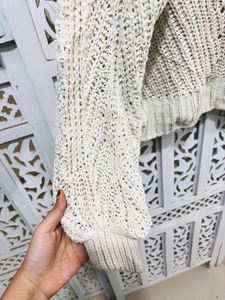 ✈️ Original H&amp;M Cream Knit Sweater D
