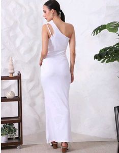 SHEIN Elegant White Two-Piece Set