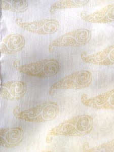 Elegant saree - Cream colour