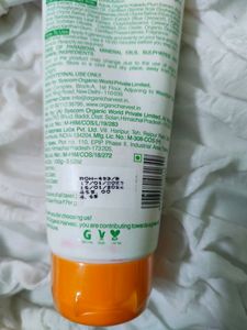 Organic Harvest SPF50 Sunscreen