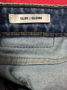 Distressed Denim Jeans
