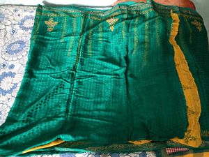 Used Georgette Saree - In Good Condition
