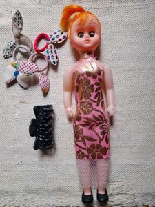 Vintage Doll with Accessories