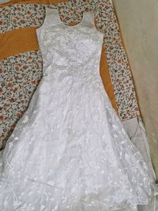 Flat Stock Clear Sale Wedding White Gown