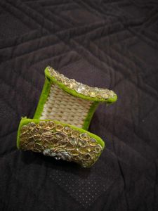 Floral Bangle Bracelet