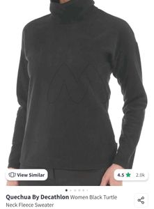 Unused Cozy Fleece Turtleneck Sweater