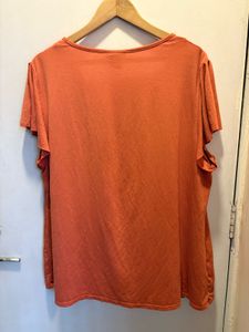 Beautiful Over Size Imported Rust Top