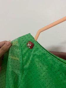 Aqua Ethnic Kurta Set