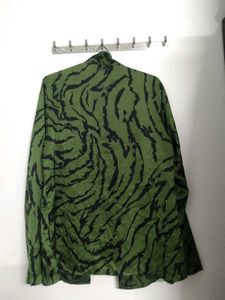 Aesthetic Dark Green Shirt