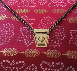 Bandhani Print Crossbody Bag