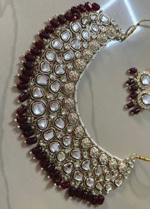Elegant Kundan Jewelry Set