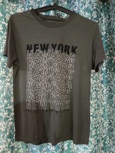 GREY COLOURED T-SHIRT