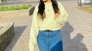 Jeans Alone / or Both With Sweatshirt Too
