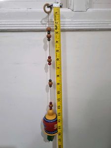 handcrafted terracotta decorative hanging bell