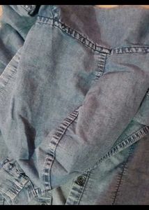 Casual Gray T-Shirt &amp; Men Jacket Hood