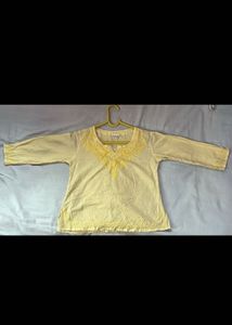 Combo of cargo pant, kurti and crop top