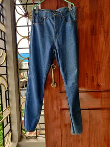 High Waist Slim Skinny Jeans