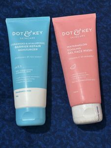 Dot & Key  Facewash Nd Moisturiser Skincare Combo
