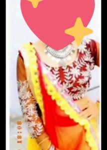 Haldi Ceremony Lagha Choli