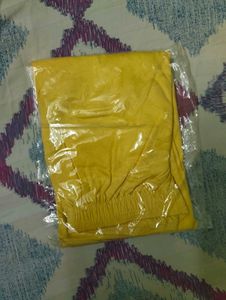 Gorgeous Yellow Ethnic Gown, With Bottoms &amp; Dupatt