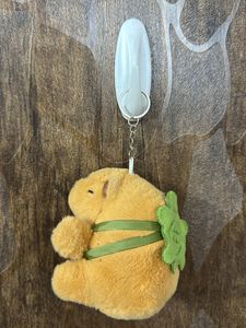 Capybara Plush Keychain