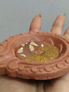 Set Of 4 Chocolate Fragrance Diya
