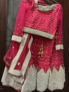 Elegant Pink Lehenga Choli Set