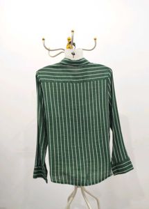 Striped Green Shirt