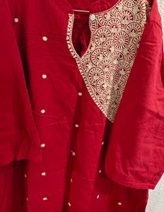 Stylish Kurti With Pant (Women&#39;s)