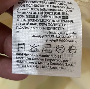H&amp;M Butter Yellow Silk Dress