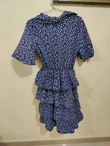 Floral Ruffle Mini Dress
