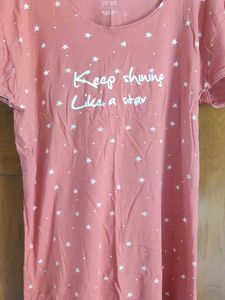 Cute Pink Starry Night Dress