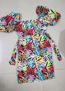 ONLY Monsoon Fun Cotton Mini Dress