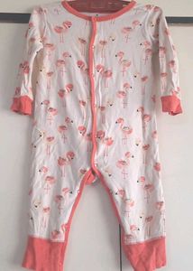 Cute Flamingo Romper