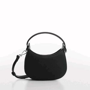 Mango Black Mini Hobo Bag