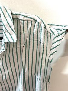 Striped Button-Up Shirt