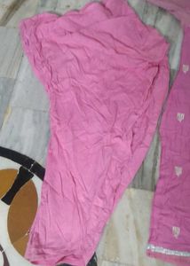 Pink Kurta+Bottom