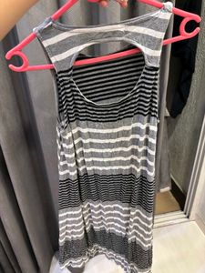 Gray Zip-Up Knit Jacket and Free Dress