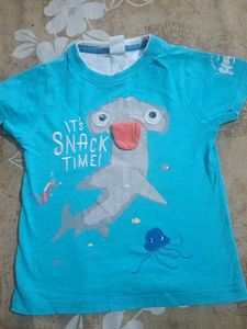 Snack Time Shark Tee