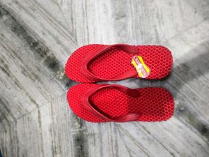 Red Flip Flops